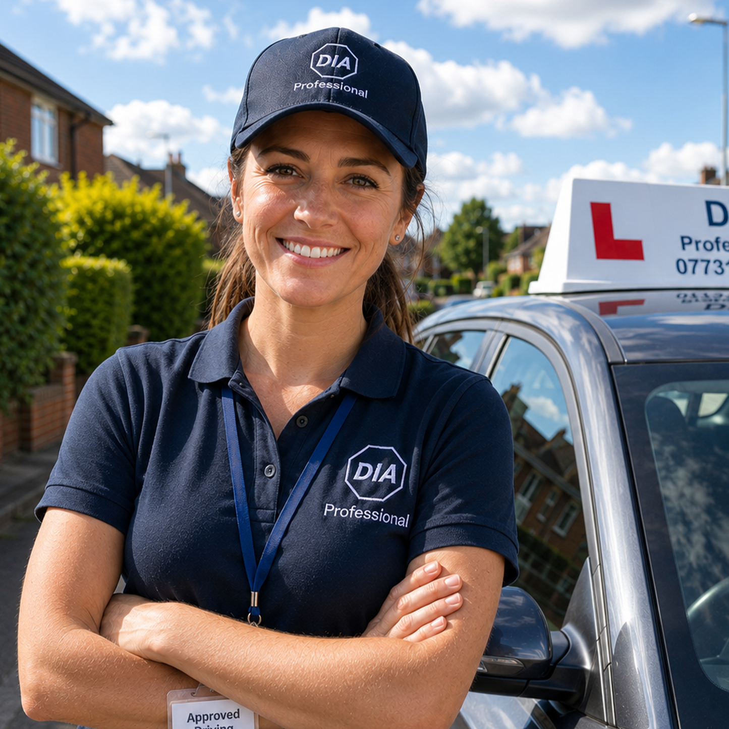 DIA Professional Navy Polo Shirt