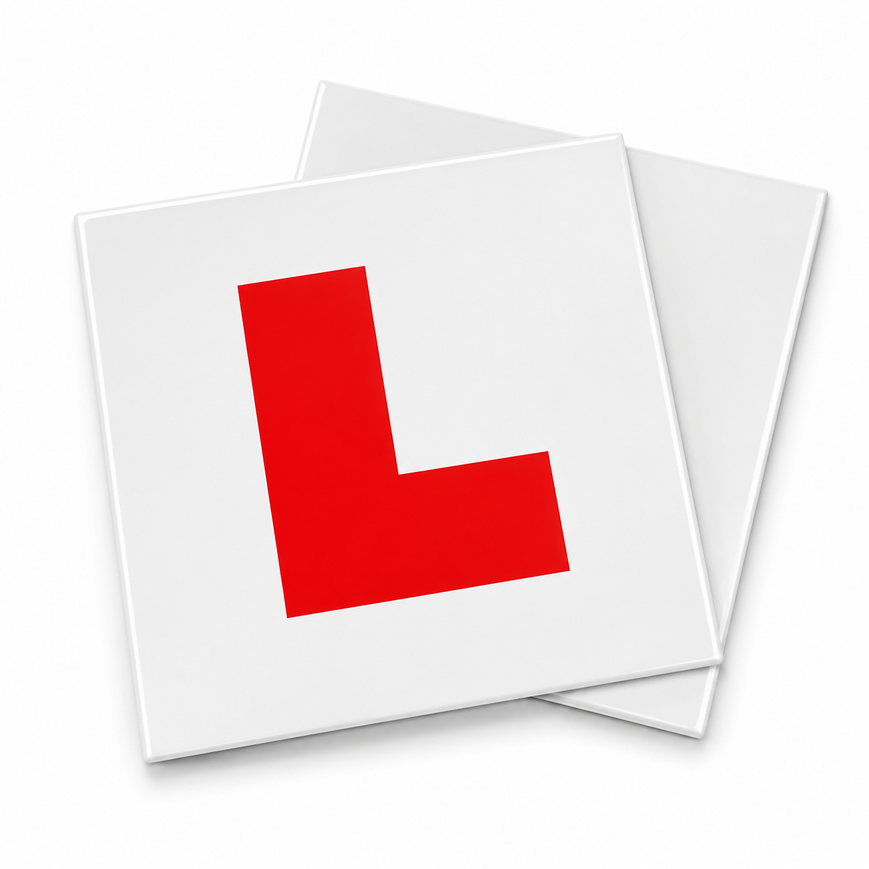 Fully Magnetic L-Plates (Pair)
