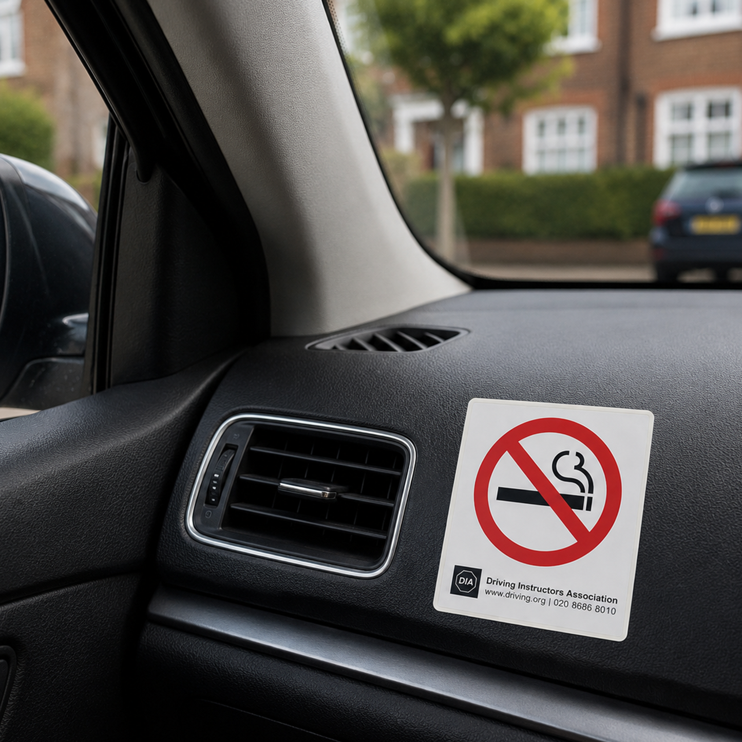 No Smoking Sticker