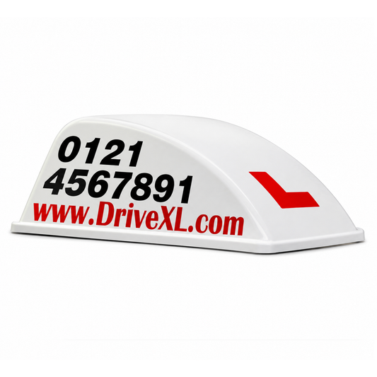 Plain AERO Roof Sign (personalised) – without DIA logo with roof film